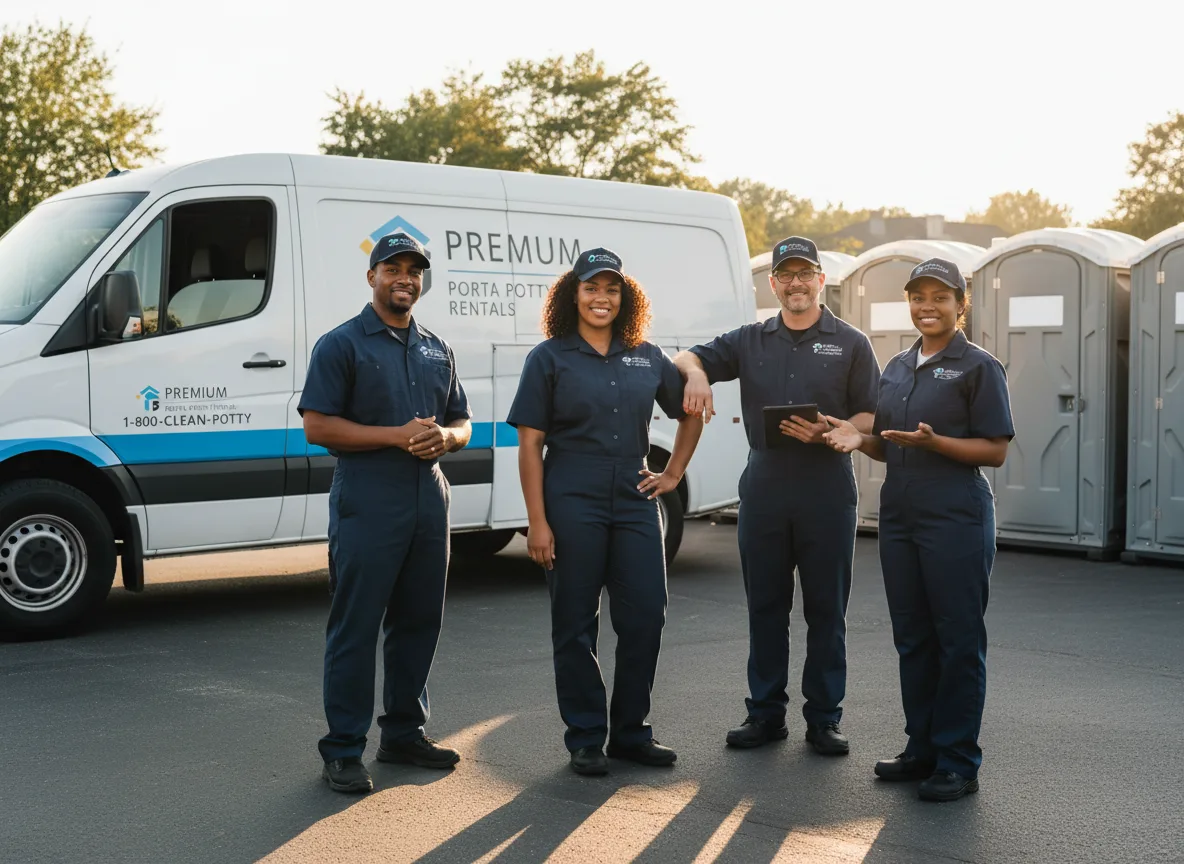 VIP Portable Toilets company in Hewitt, WI
